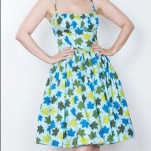 Bernie Dexter Maple Autumn Leaves Paris Dress